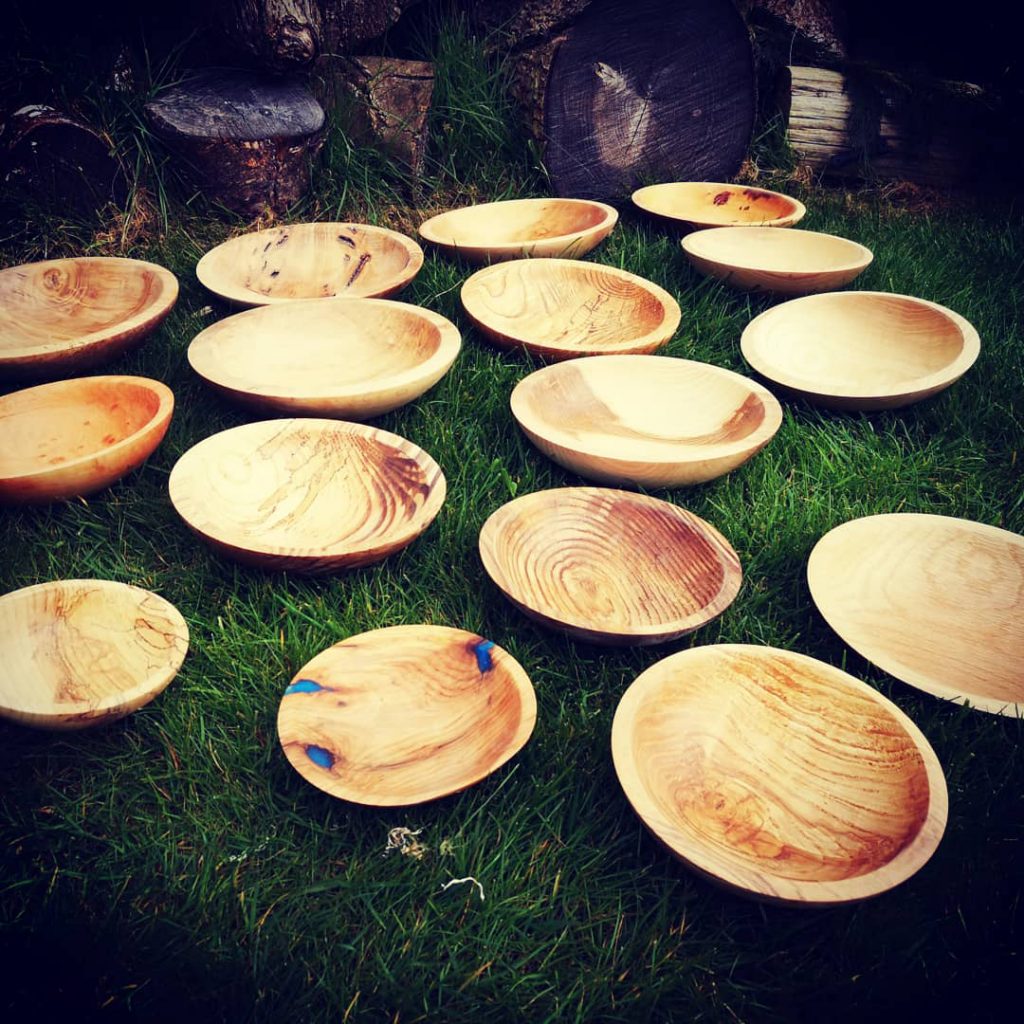 Food-safe bowls from Anú Crafts Killarney